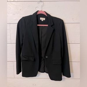 Black LOFT blazer, 4 petite